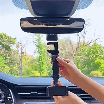 Rearview Clip 360 Rotating Mobile Holder