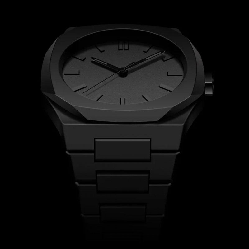Black Arabic Aura Watch for Men