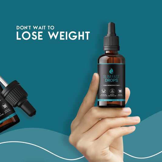 Slim fast Drops Liquid Metabolism Support for Weight Loss