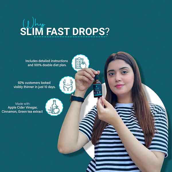 Slim fast Drops Liquid Metabolism Support for Weight Loss